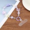 Spiral Bead Chain Phone Anti-lost Short Lanyard
