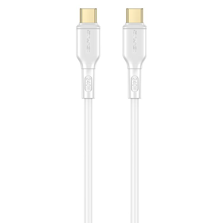 awei CL-221T Type-C to Type-C 240W Smart Fast Data Charging Cable