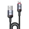 Yesido CA130L 12W 2.4A USB to 8 Pin Charging Data Cable, Length: 2m
