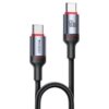 Yesido CA181 PD60W 3A USB-C / Type-C to USB-C / Type-C Charging Data Cable, Length: 1.2m