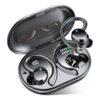 Q38 Ear-mounted LED Digital Display Wireless Bluetooth Earphone
