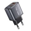 REMAX U2-AC 35W USB and Type-C GaN Digital Display Fast Charger