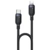 Yesido CA189 27W Type-C to 8 Pin Aluminum Alloy Data Cable, Length: 1.2m
