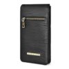 PULOKA 6.7 inch PU Zip Wallet Phone Waist Bag