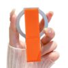 Leather Wristband Strong Magnetic Phone Holder