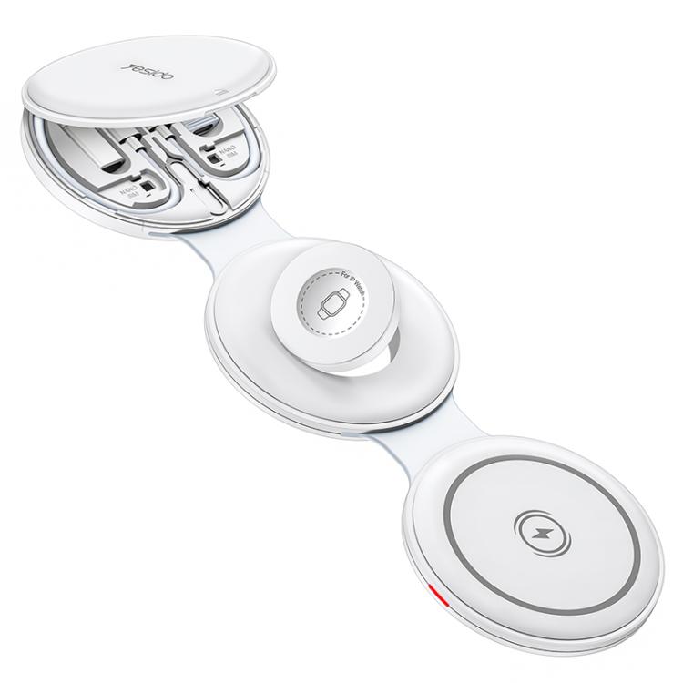 Yesido DS29 5 in 1 Foldable Wireless Charger for Phone / Watch / Earphone