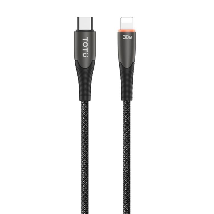 TOTU CB-17-PD 30W USB-C / Type-C to 8 Pin Smart Power-off Data Cable