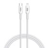 TOTU CB-20-PD 30W USB-C / Type-C to 8 Pin Crystals Braided Data Cable