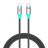 TOTU CB-21-CC 60W USB-C / Type-C to Type-C Aluminum Alloy Braided Data Cable