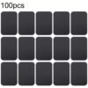 100pcs Metal Plate Magnetic Sheet for Phone Holder, Size: 4.5 x 6.5cm