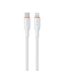 WK WDC-92 PD27W Type-C to 8 Pin Silicone Data Cable, Length: 1.2m