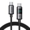 JOYROOM S-A16 Pro Prism Series 100W Digital Display Type-C Fast Charging Data Cable, Length: 1.2m