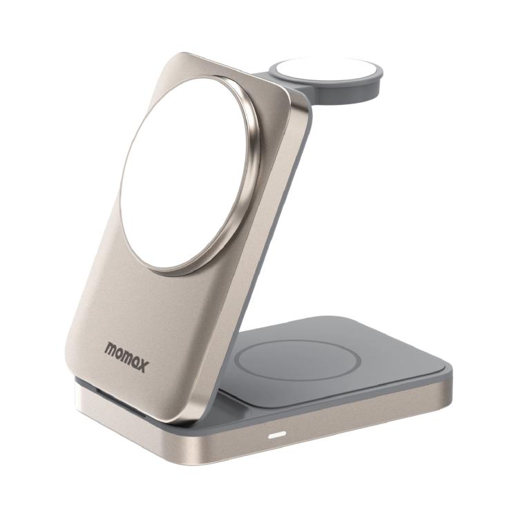 MOMAX UD36 Q.Port 3-in-1 Foldable Magnetic Wireless Charging Stand Qi2 + MFW Certified