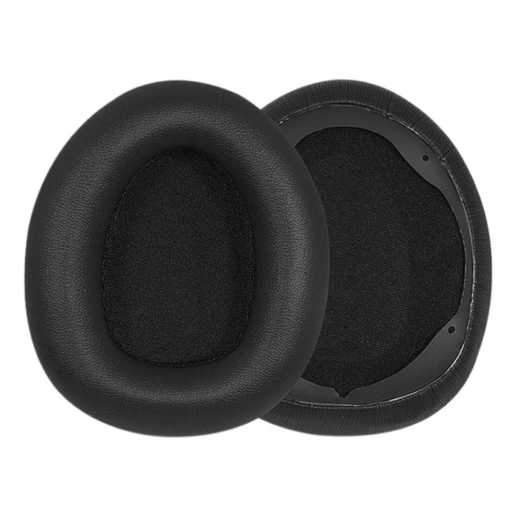 2pcs Protein Leather Snap-on Type Earphone Covers