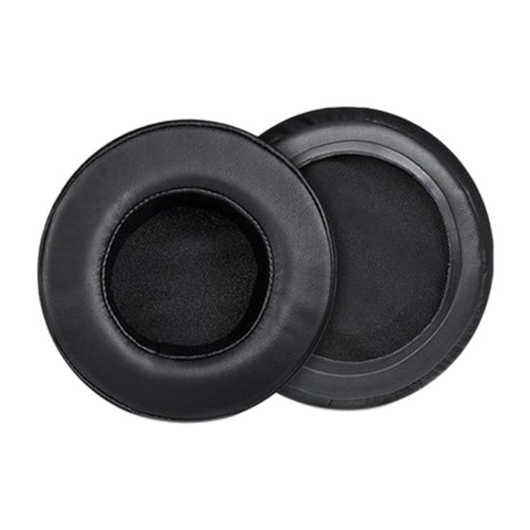 2pcs Protein Leather Slip-on Type Earphone Covers