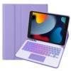 A102B-AS Backlight Bluetooth Touch Keyboard Leather Tablet Case with Pen Slot