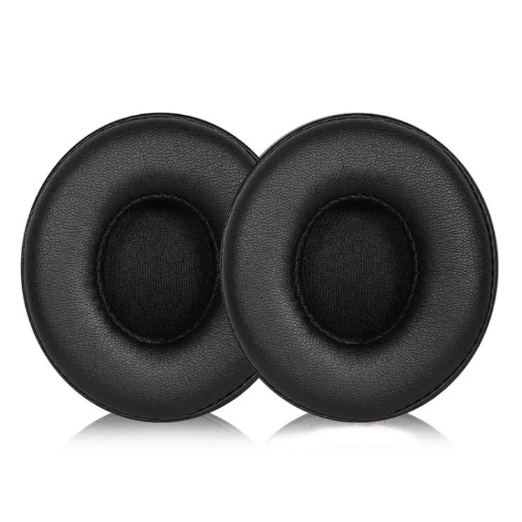 1 Pair Protein Leather Replacement Earpads For Beats Solo3 / Solo2