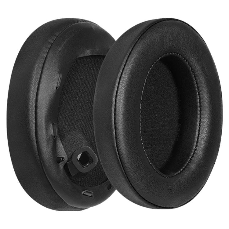 1 Pair Spliced Protein Leather Earphone Replacement Earpads Pads For Sony WH-1000XM4