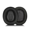 2pcs Snap-on Protein Leather Replacement Earpads For Panasonic RP-HD10 / RP-HD10E