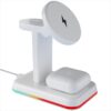 H63 15W 3 in 1 Magnetic Wireless Charger Stand