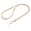 7mm Polyester Solid Color Two-way Adjustable Crossbody Mobile Phone Lanyard with Metal Gasket