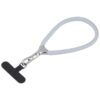8mm Adjustable Silver Buckle Wrist Short Strap Anti-lost Mobile Phone Lanyard
