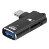 ADS-621 Type-C Male to TF Card Reader USB3.0 Female OTG Adapter