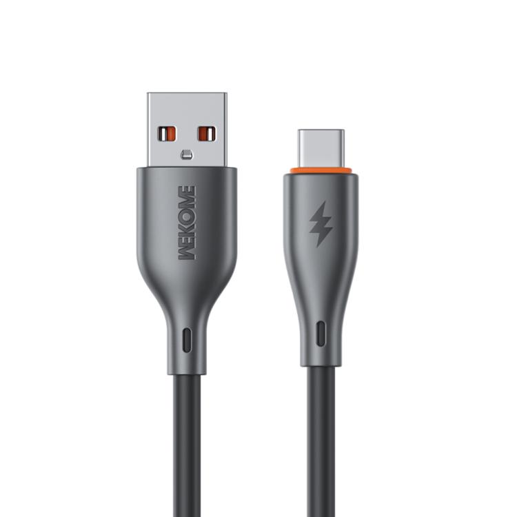 WK WDC-116a 66W USB to Type-C Fast Charging Data Cable, Length: 1m