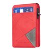 BFK29 Prismatic Embossed MagSafe Magnetic Leather Card Bag