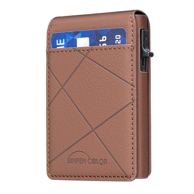 BFK32 Embossed Prismatic MagSafe Magnetic Leather Card Bag