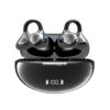 Q108 Digital Display Open Ear Clip Bluetooth 6.1 Wireless Earphones