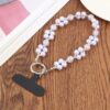 Round Bead Chain Phone Anti-lost Short Lanyard