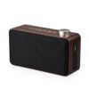 W5A Subwoofer Fabric Wooden Touch Bluetooth Speaker, Support TF Card & U Disk & 3.5mm AUX