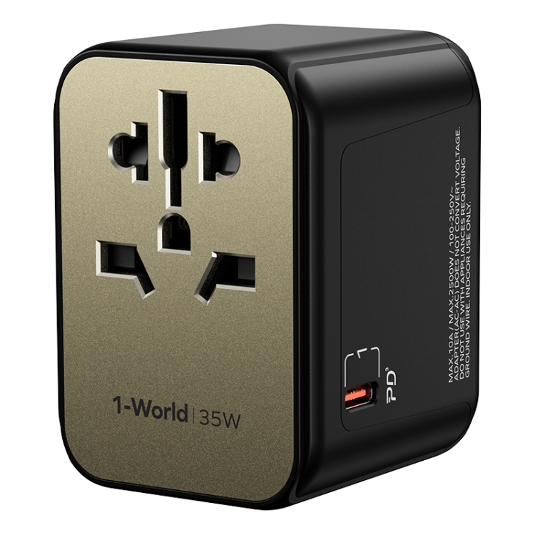 MOMAX 1-World UA9 PD 35W Fast Charger Power Adapter