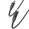 Yesido CA157 PD27W USB-C / Type-C to 8 Pin Digital Display Charging Data Cable, Cable Length: 1.2m