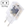 64-2 2A USB Transparent Charger, Specification: EU Plug