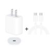 2 in 1 Single USB-C / Type-C Port Travel Charger + 3A PD 3.0 USB-C / Type-C to USB-C / Type-C Fast Charge Data Cable Set, Cable Length: 2m