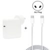 2 in 1 PD3.0 30W USB-C / Type-C Travel Charger with Detachable Foot + PD3.0 3A USB-C / Type-C to USB-C / Type-C Fast Charge Data Cable Set, Cable Length: 1m, AU Plug