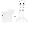 2 in 1 PD3.0 30W USB-C / Type-C Travel Charger with Detachable Foot + PD3.0 3A USB-C / Type-C to 8 Pin Fast Charge Data Cable Set, Cable Length: 2m, AU Plug