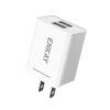 ENKAY Hat-Prince U008-1 10.5W 2.1A Dual USB Fast Charging Travel Charger Power Adapter, US Plug