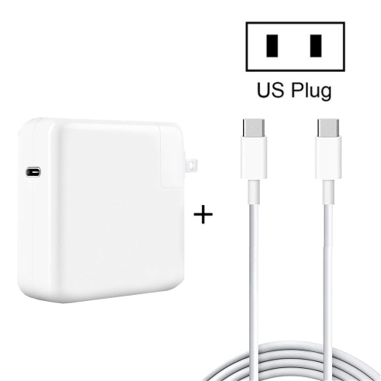 30W USB-C / Type-C Laptop Portable Power Adapter with 1.8m USB-C / Type-C to USB-C / Type-C Charging Cable,