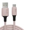 ENKAY Hat-Prince ENK-CB1101 5A USB to USB-C / Type-C Silicone Super Fast Charging Cable, Cable Length: 1.2m