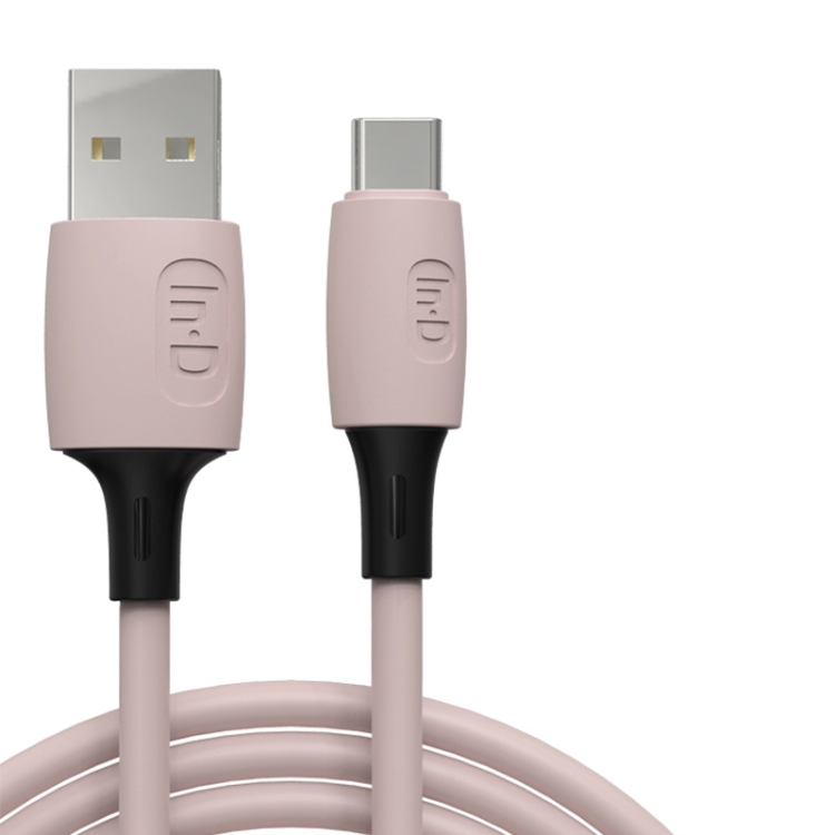 ENKAY Hat-Prince ENK-CB1101 5A USB to USB-C / Type-C Silicone Super Fast Charging Cable, Cable Length: 1.2m
