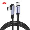 ENKAY PD100W 5A USB-C / Type-C to Type-C Elbow Fast Charging Cable with E-Marker