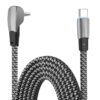 ENKAY Hat-Prince 65W USB-C / Type-C to Type-C 6A Fast Charging Data Weave Cable