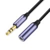 NORTHJO MTF0301 3 Pole 3.5mm Male to Female Stereo Audio Extension Adapter AUX Cable