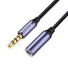 NORTHJO MTF0401 4 Pole 3.5mm Male to Female Stereo Audio Adapter Cable