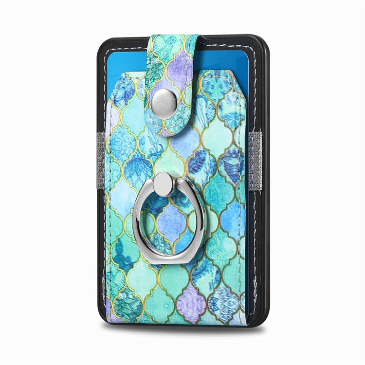 Magsafe  Castillo painted ring cell phone card case