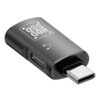 JS-109 USB-C / Type-C to Type-C + USB 3.0 Converter OTG Adapter for Digital Headset and U-Disk