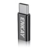 ENKAY ENK-AT120 Aluminium Alloy 8 Pin to Type-C Data Transfer & Charging Adapter